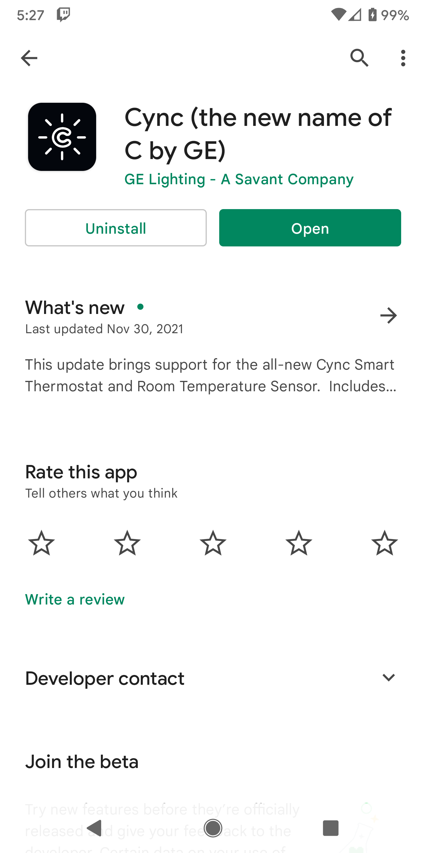 Cync (the new name of C by GE) - Apps on Google Play